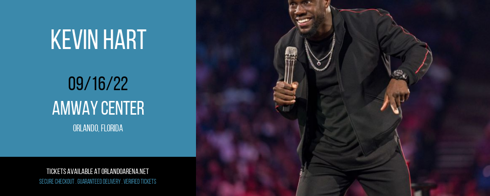 Kevin Hart at Amway Center tickets Kevin Hart at Amway Center