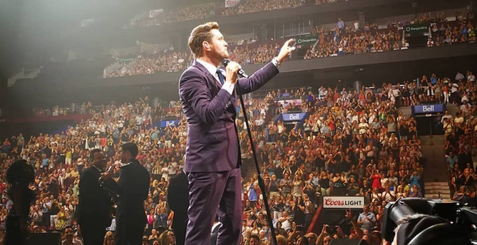 Michael Buble at Amway Center