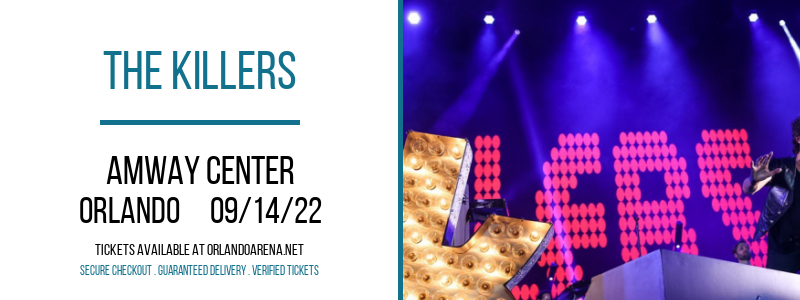 The Killers at Amway Center tickets The Killers at Amway Center