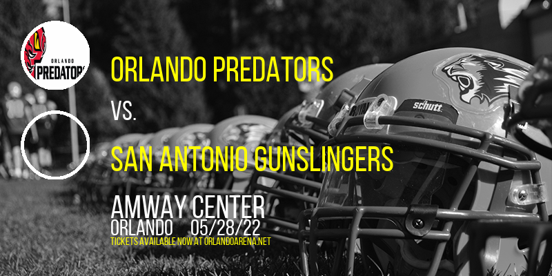 Orlando Predators vs. San Antonio Gunslingers at Amway Center tickets Orlando Predators vs. San Antonio Gunslingers at Amway Center