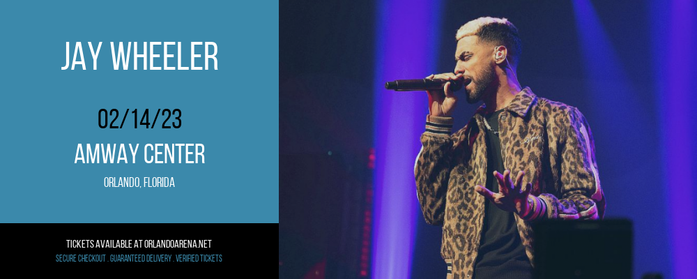 Jay Wheeler at Amway Center tickets Jay Wheeler at Amway Center