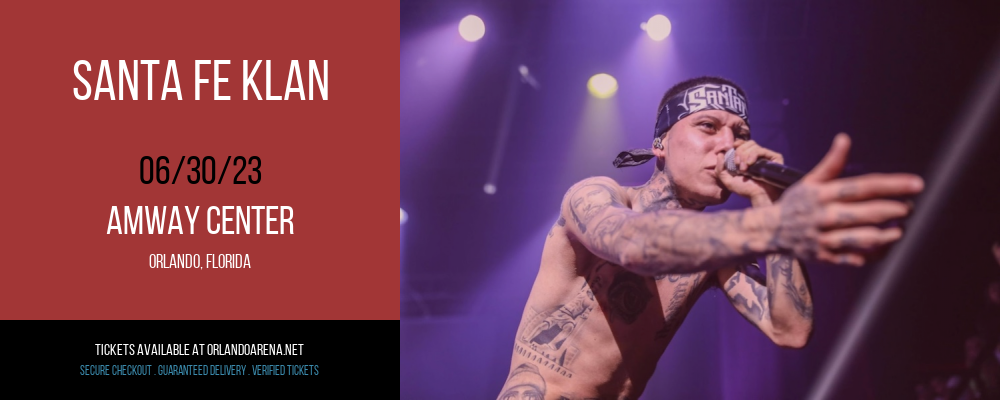 Santa Fe Klan at Amway Center tickets Santa Fe Klan at Amway Center