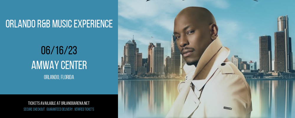 Orlando R&B Music Experience at Amway Center