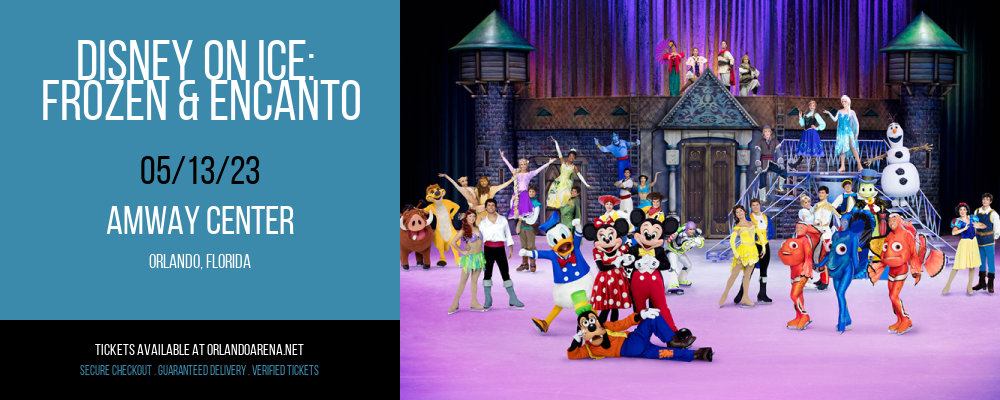 Disney On Ice: Frozen & Encanto at Amway Center tickets Disney On Ice: Frozen & Encanto at Amway Center