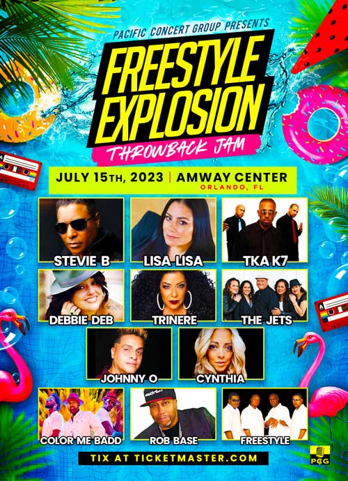 Freestyle Explosion Throwback Jam at Amway Center