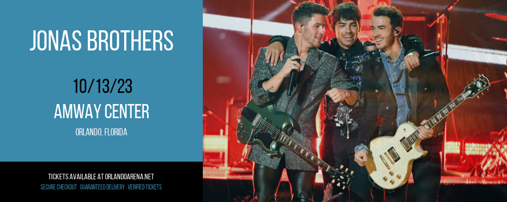 Jonas Brothers at Amway Center
