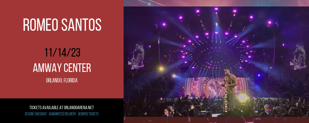 Romeo Santos at Amway Center