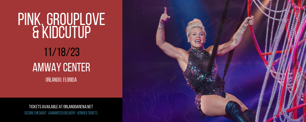 Pink at Amway Center