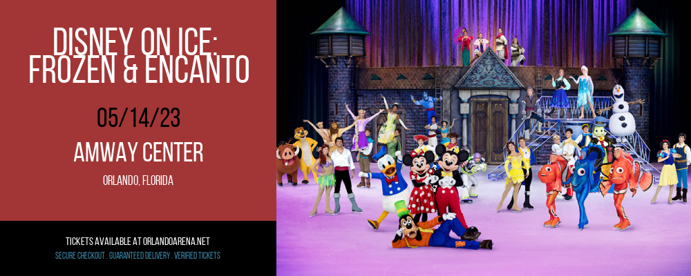 Disney On Ice: Frozen & Encanto at Amway Center tickets Disney On Ice: Frozen & Encanto at Amway Center