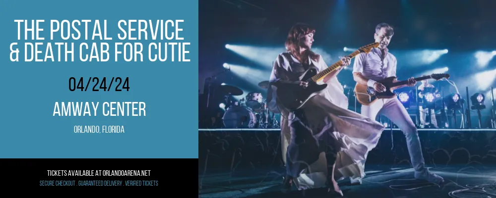 The Postal Service & Death Cab for Cutie at Amway Center