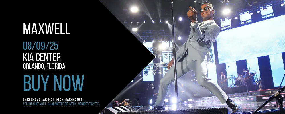 Maxwell at Kia Center