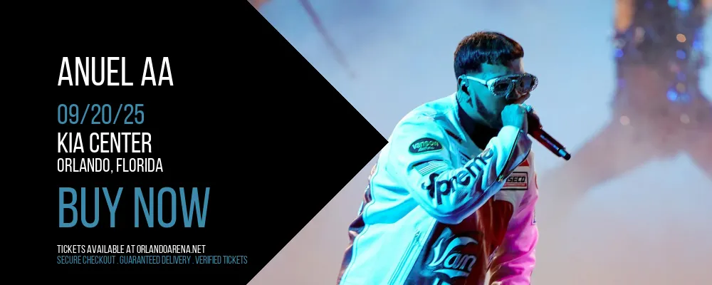 Anuel AA at Kia Center