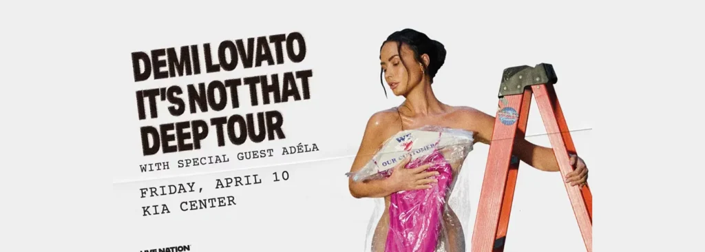 Demi Lovato at Kia Center